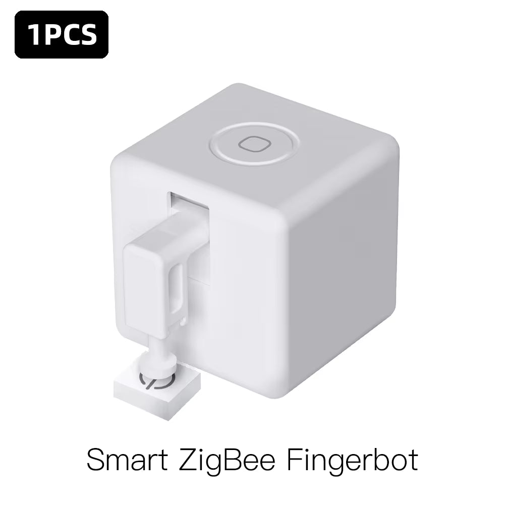MOES Tuya Fingerbot Button Pusher New Zigbee Finger Robot Smart Life App Automatic Switch Voice Control Alexa Google Home