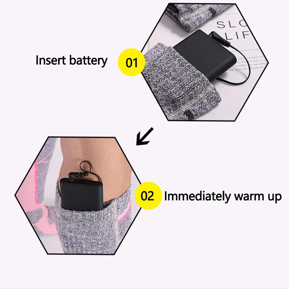 Outdoor Warm Socks 5000Mah APP Control Self Heating Socks Winter Skiing Warm Socks Men'S Women'S Warm Foot Electric Socks