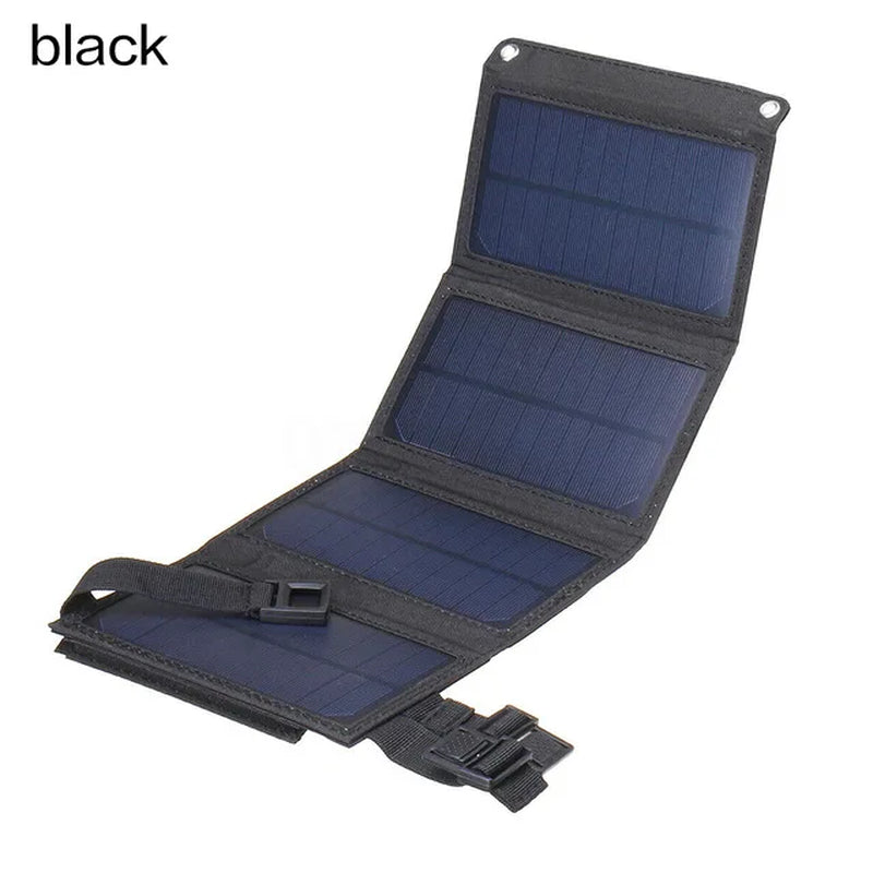 USB Foldable Solar Panel Portable Flexible Small Waterproof 5V Folding Solar Panels Cells for Mobile Phone Battery Charger