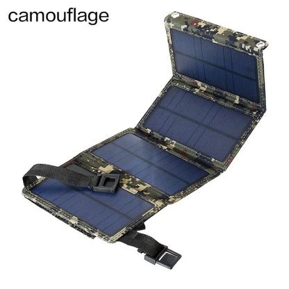 USB Foldable Solar Panel Portable Flexible Small Waterproof 5V Folding Solar Panels Cells for Mobile Phone Battery Charger