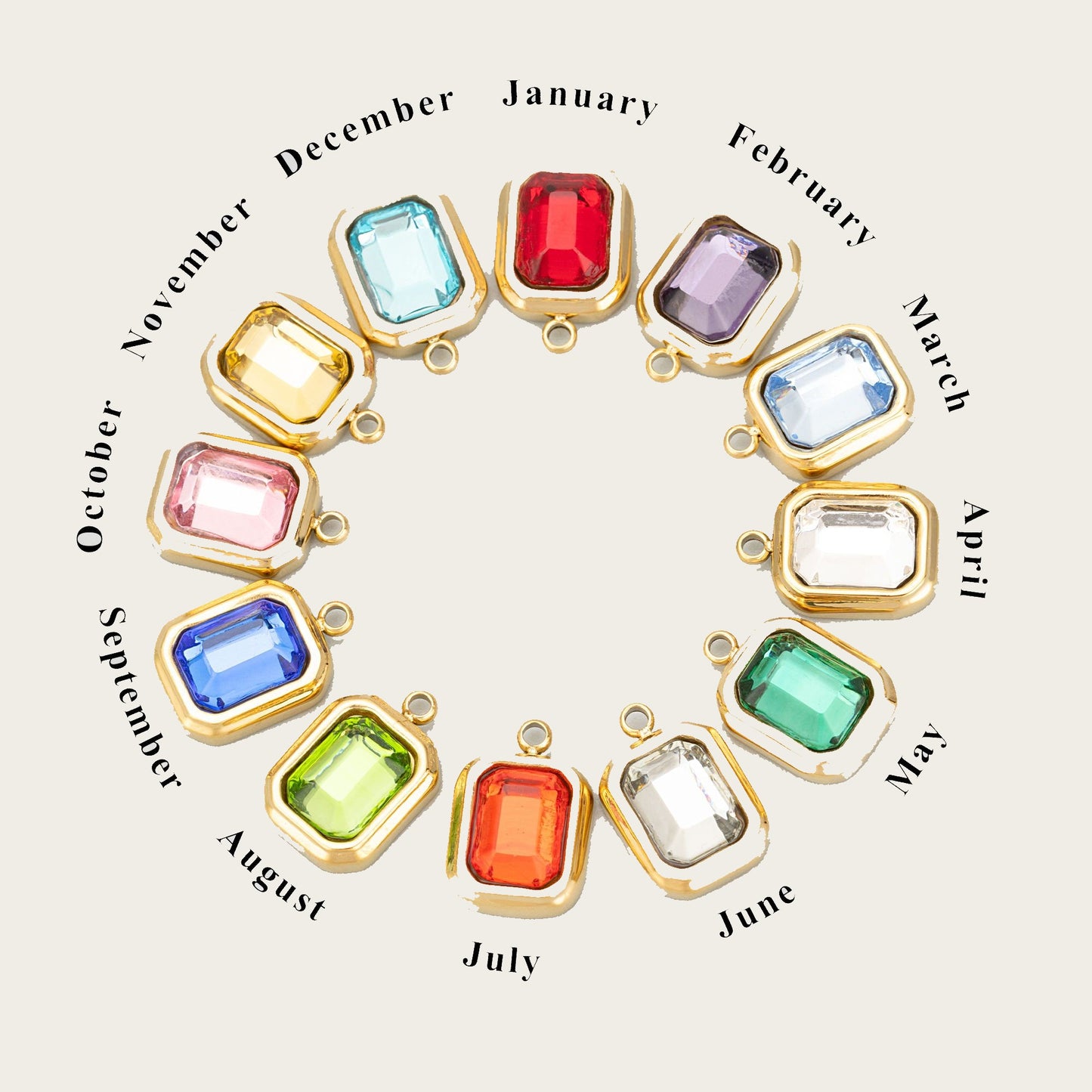 Birthstone Charms
