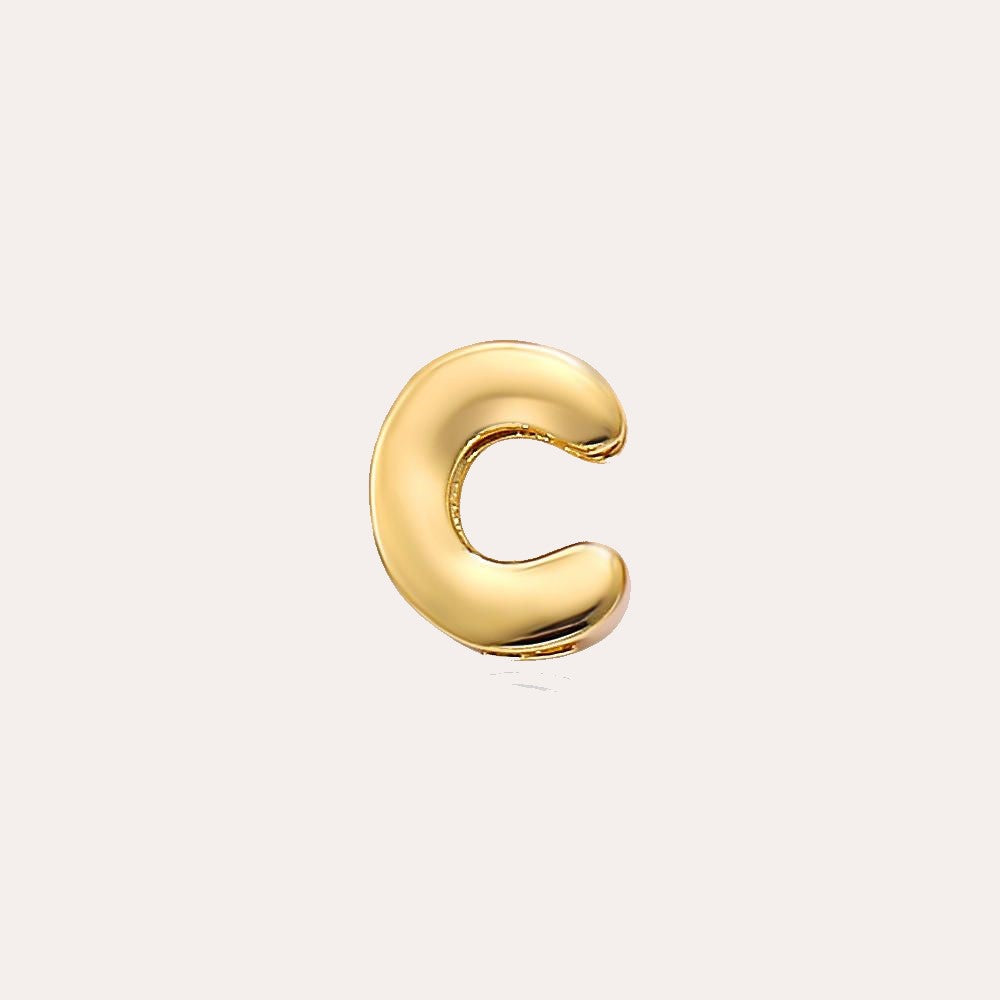 Gold-Plated Initial Charms
