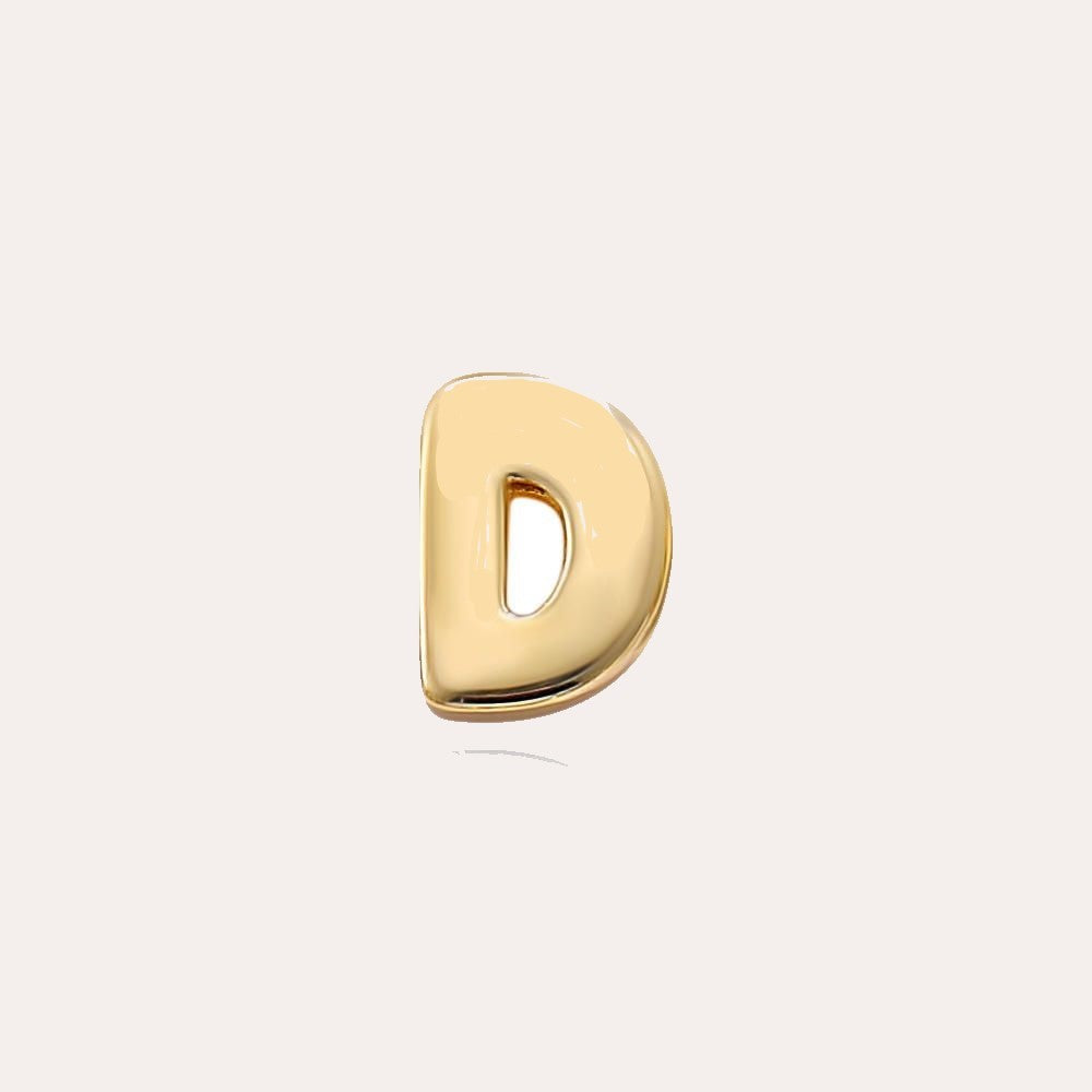 Gold-Plated Initial Charms