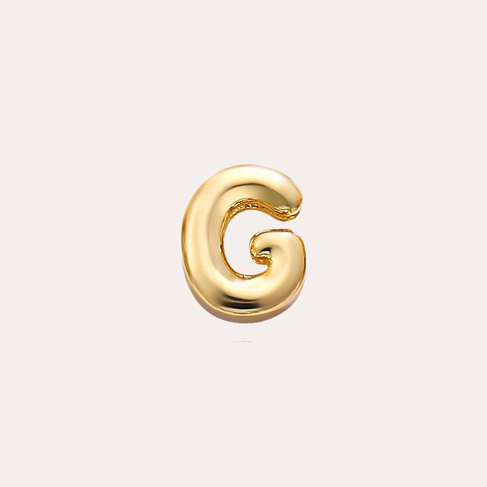 Gold-Plated Initial Charms