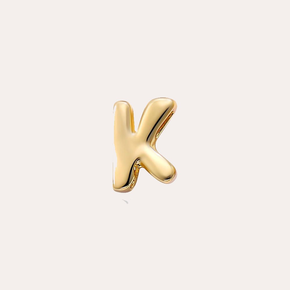 Gold-Plated Initial Charms