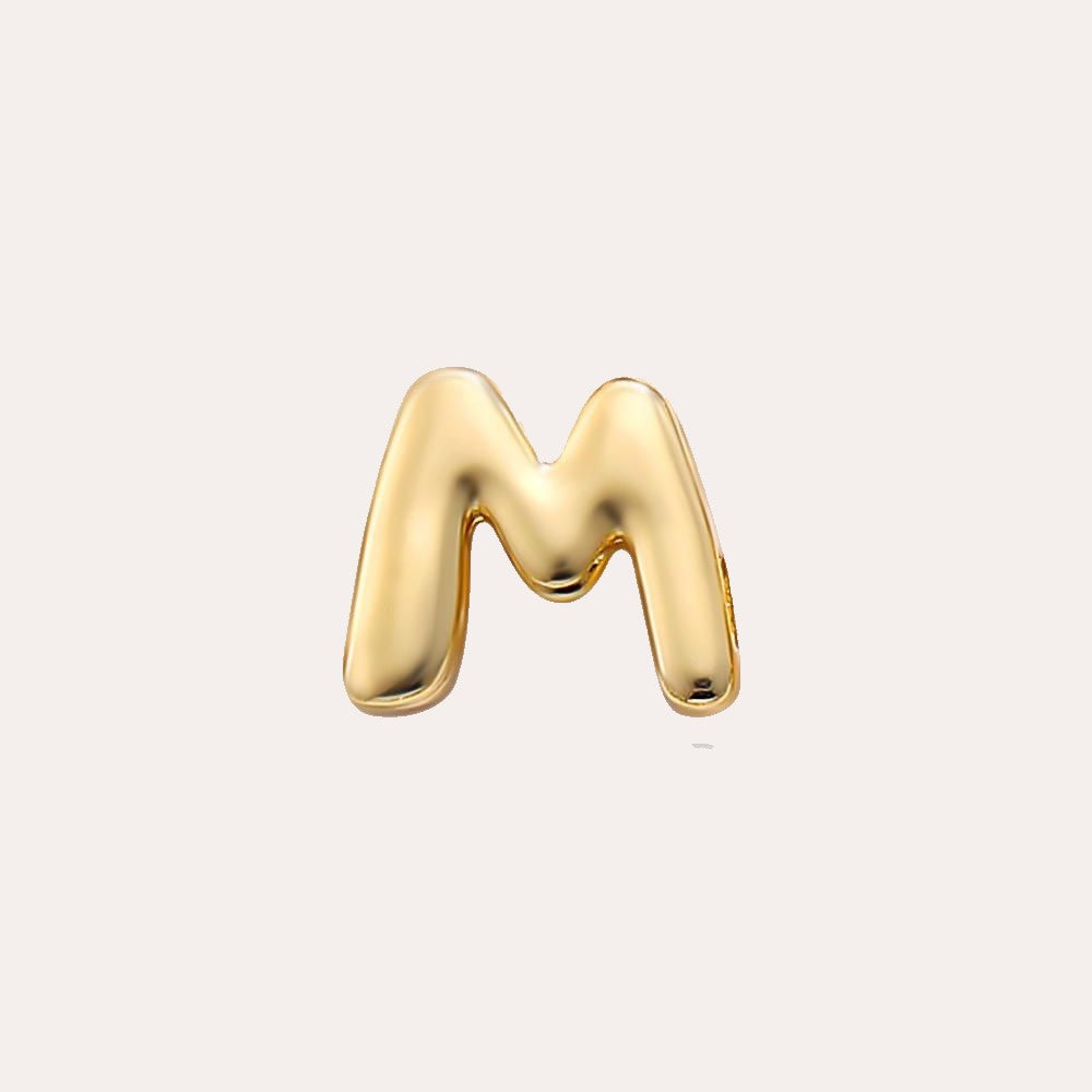 Gold-Plated Initial Charms