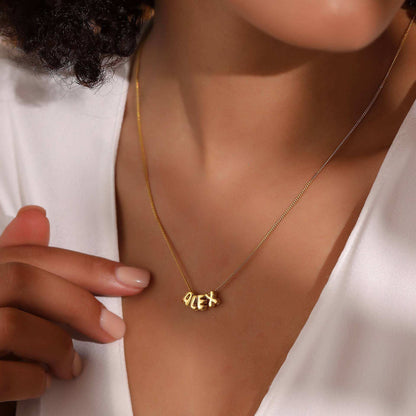 Gold-Plated Initial Charms