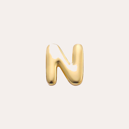 Gold-Plated Initial Charms