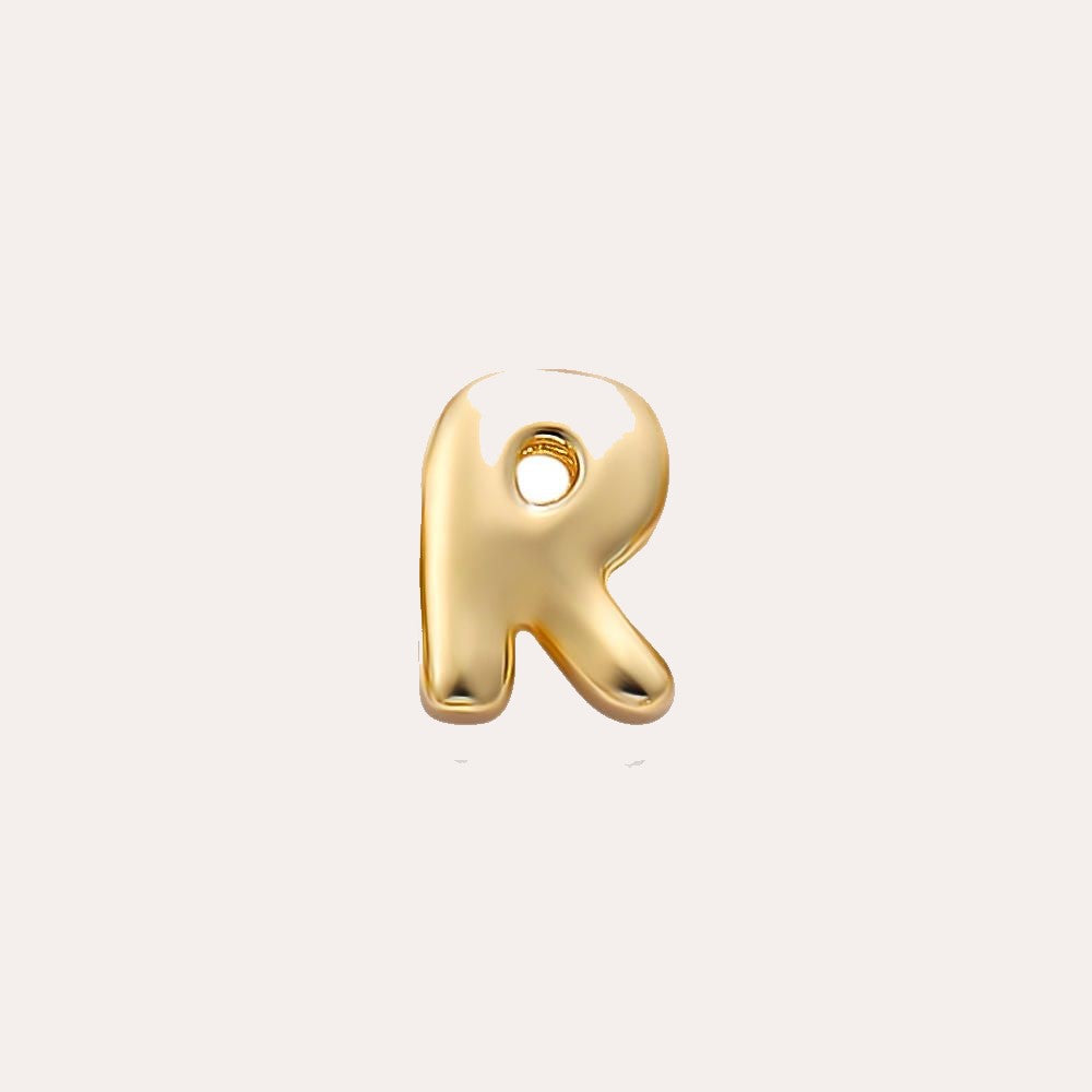 Gold-Plated Initial Charms