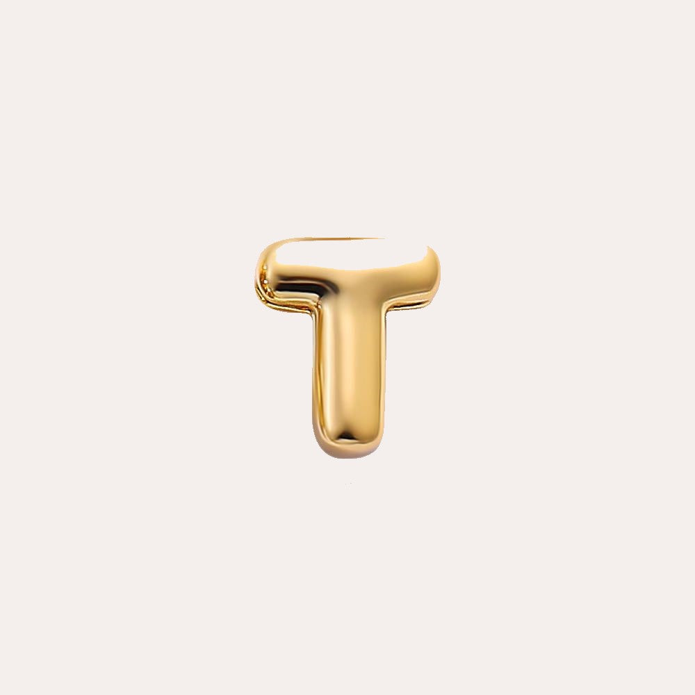 Gold-Plated Initial Charms