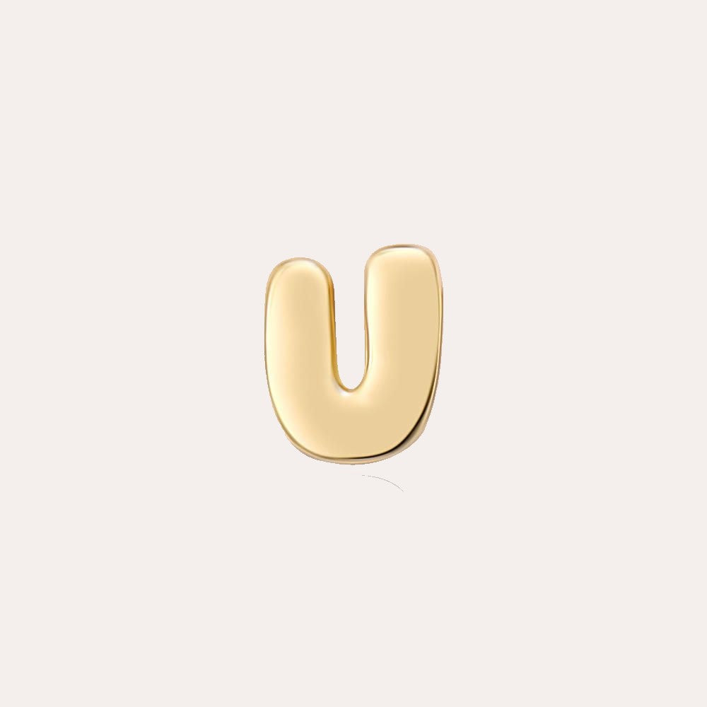 Gold-Plated Initial Charms