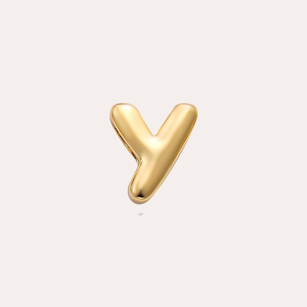 Gold-Plated Initial Charms