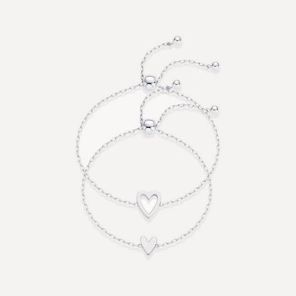 Heart Bracelet Set