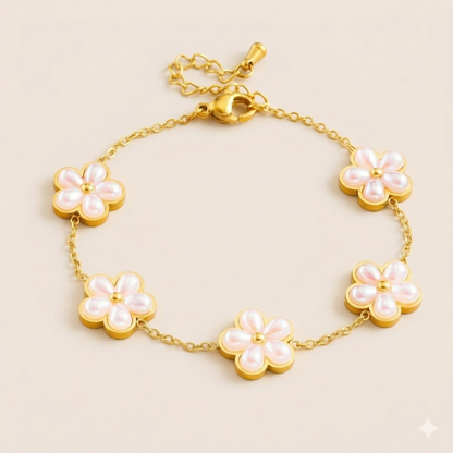 Flower Design Bracelet