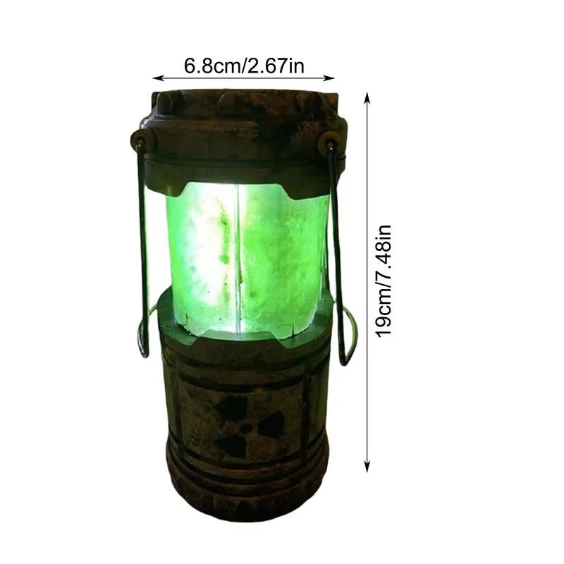 Nuclear Reactor Lantern Gift Mini Handheld Nuclear Reactor Lantern Toy Doomsday Nuclear Reaction Push Simulation Camping Lantern